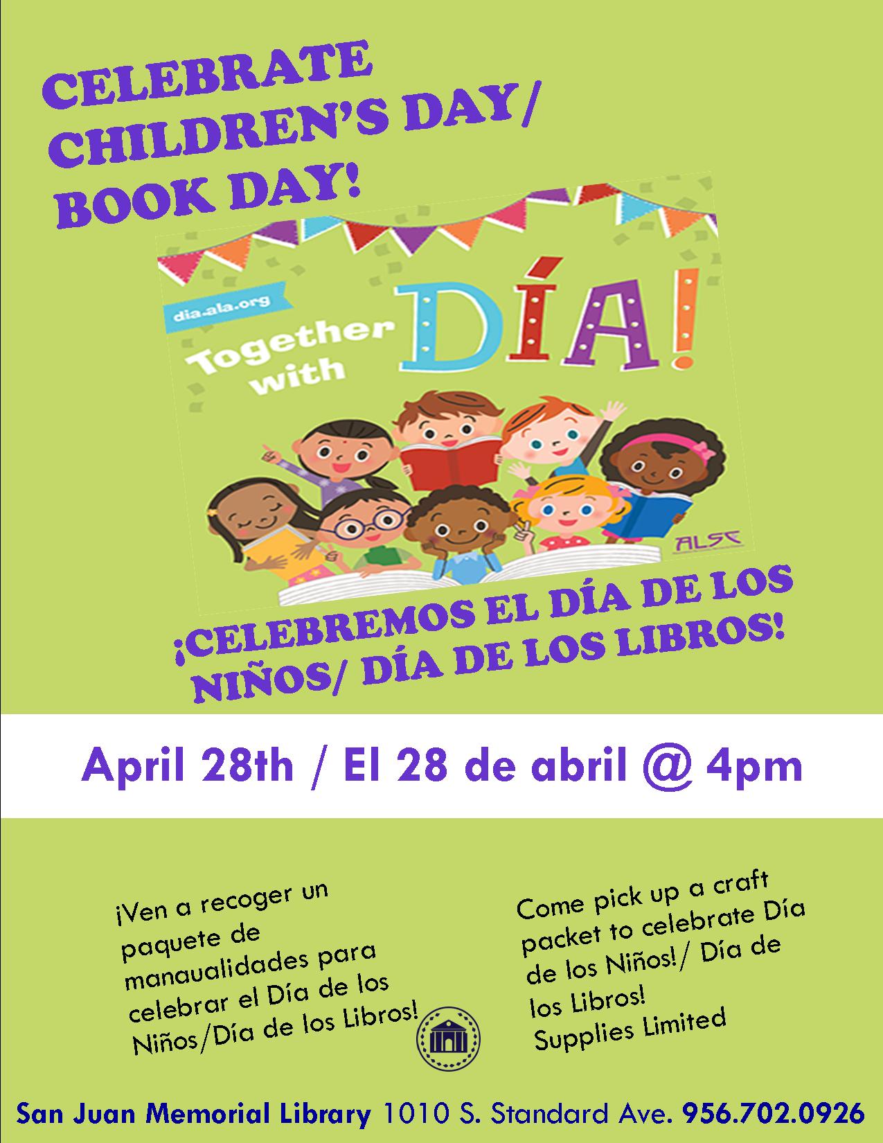 Celebrate Children’s Day Book Day!