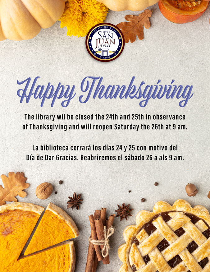 Thanksgiving Day Closure